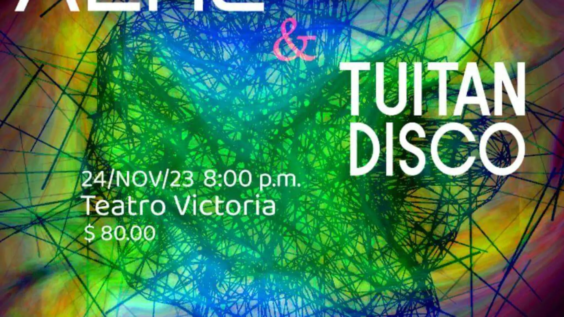 Al He & Tuitan Disco invadirán el Teatro Victoria